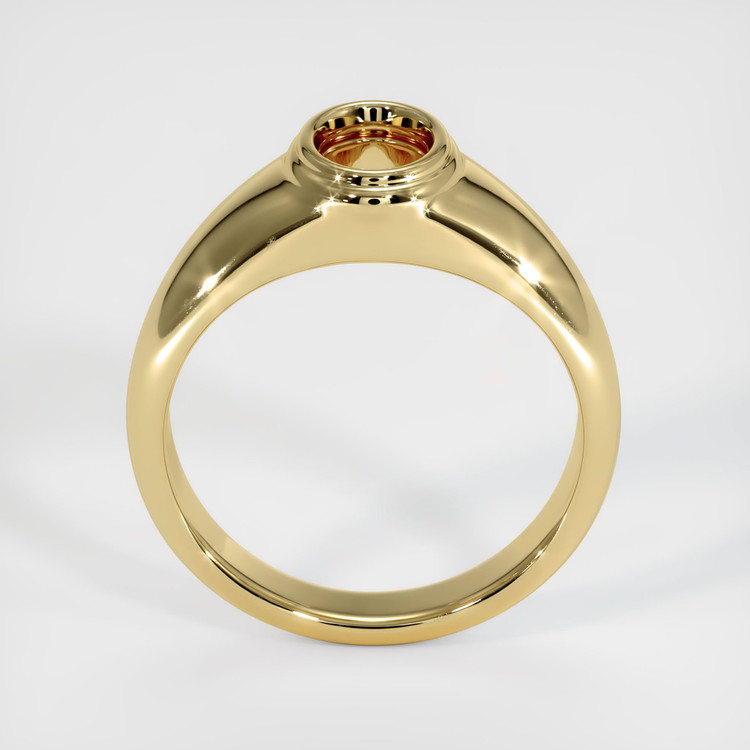 14K Yellow Gold Men's Ring Setting