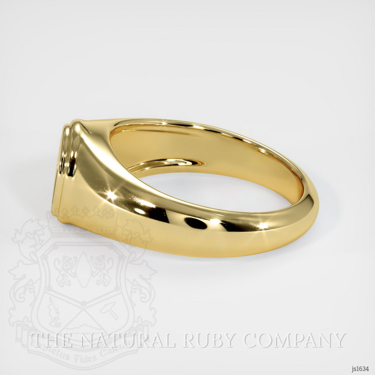 18K Yellow Gold Men's Ring Setting