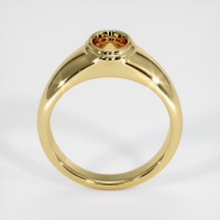 18K Yellow Gold Men's Ring Setting Image
