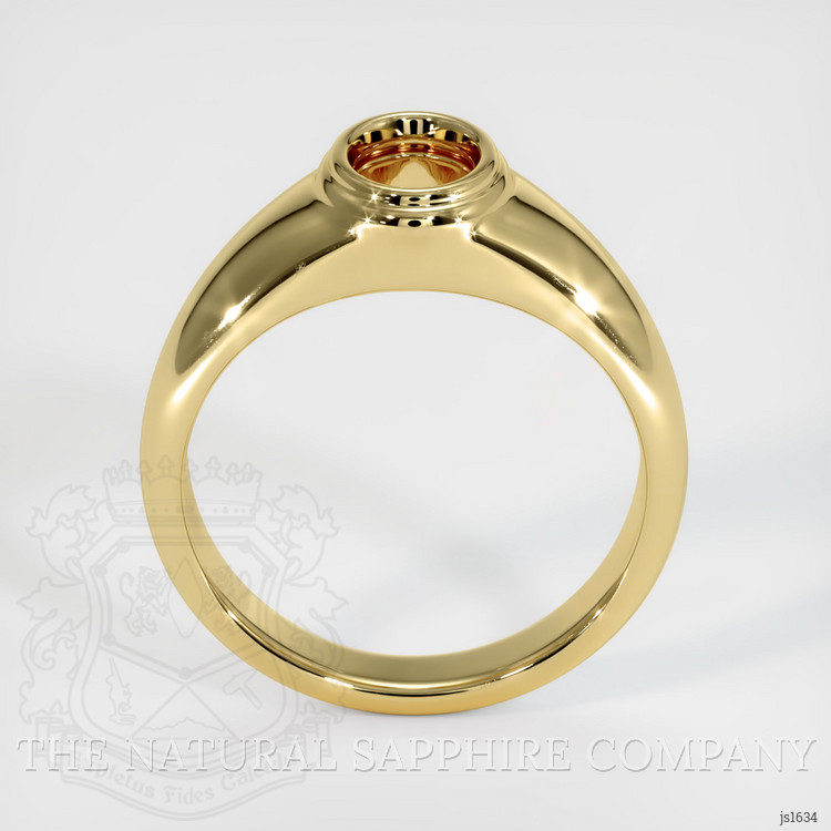18K Yellow Gold Men's Ring Setting