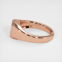 14K Rose Gold Men's Ring Setting Image