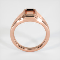 14K Rose Gold Men's Ring Setting Image