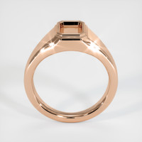 18K Rose Gold Men's Ring Setting Image