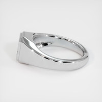 18K White Gold Men's Ring Setting Image