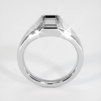 18K White Gold Men's Ring Setting Image