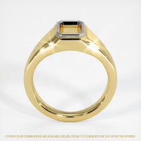 18K White & Yellow Men's Ring Setting Image