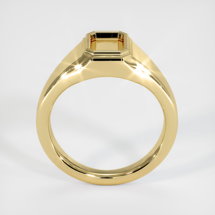 14K Yellow Gold Men's Ring Setting