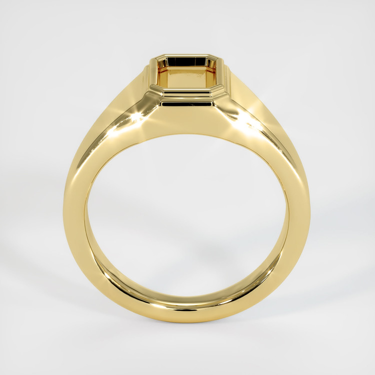 18K Yellow Gold Men's Ring Setting
