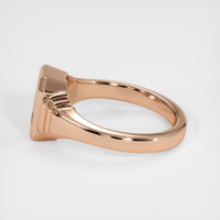 18K Rose Gold Men's Ring Setting Image