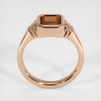 18K Rose Gold Men's Ring Setting Image