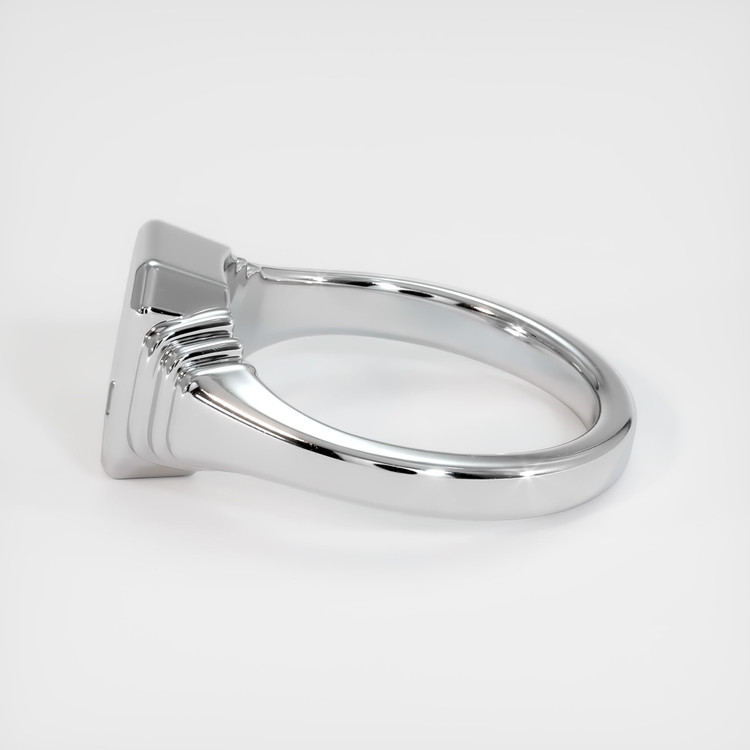 18K White Gold Men's Ring Setting