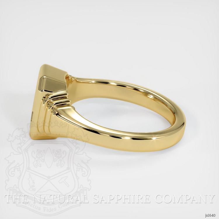 14K Yellow Gold Men's Ring Setting