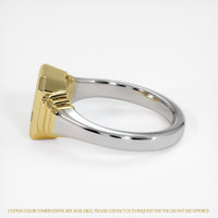 14K Yellow & White Men's Ring Setting Image