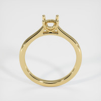 14K Yellow Gold Solitaire Ring Setting Image