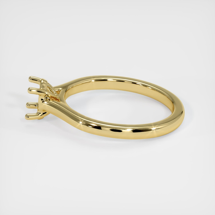 18K Yellow Gold Solitaire Ring Setting