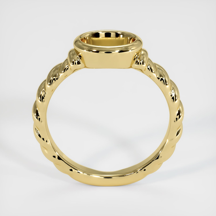 18K Yellow Gold Men's Ring Setting