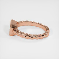 14K Rose Gold Men's Ring Setting Image
