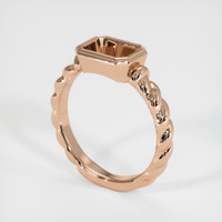 18K Rose Gold Men's Ring Setting Video