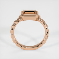 18K Rose Gold Men's Ring Setting Image