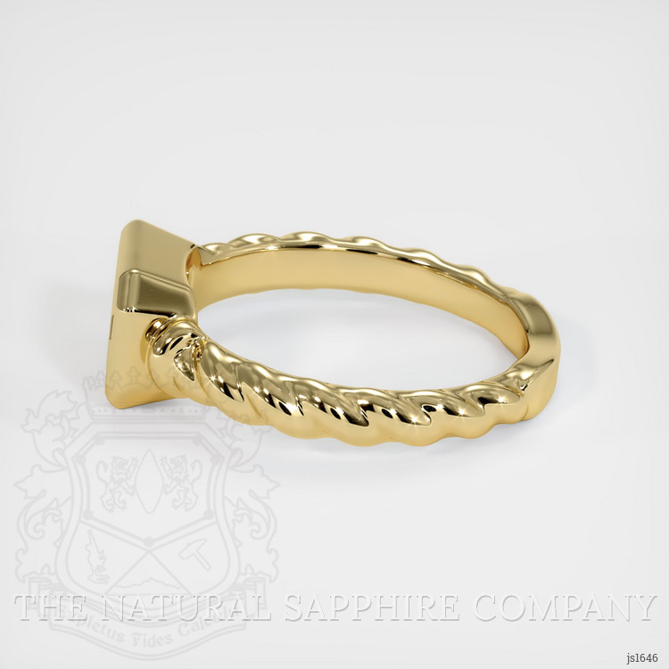 14K Yellow Gold Men's Ring Setting