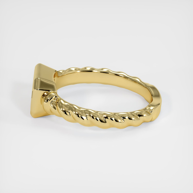 18K Yellow Gold Men's Ring Setting