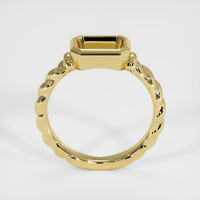 18K Yellow Gold Men's Ring Setting Image