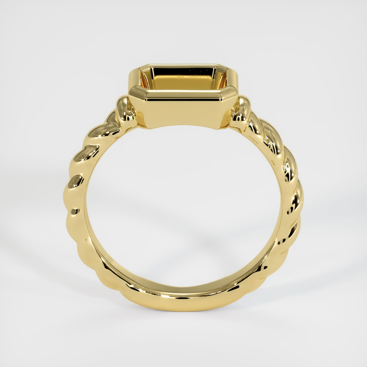 18K Yellow Gold Men's Ring Setting