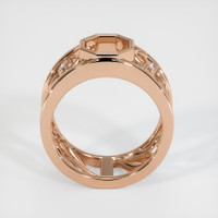 18K Rose Gold Accent Stones Ring Setting Image