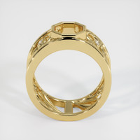 14K Yellow Gold Accent Stones Ring Setting Image