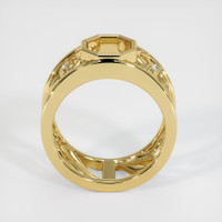 18K Yellow Gold Accent Stones Ring Setting Image
