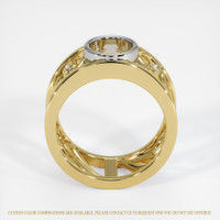 18K White & Yellow Accent Stones Ring Setting Image