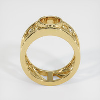 14K Yellow Gold Accent Stones Ring Setting Image