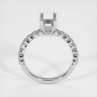 18K White Gold Antique Style Ring Setting Image