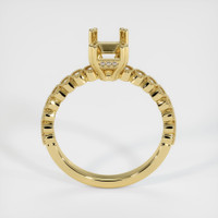18K Yellow Gold Antique Style Ring Setting Image