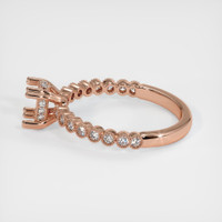 14K Rose Gold Antique Style Ring Setting Image