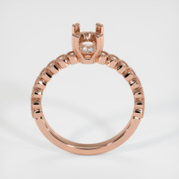 14K Rose Gold Antique Style Ring Setting Image