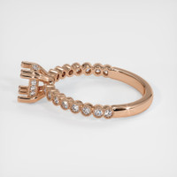 18K Rose Gold Antique Style Ring Setting Image