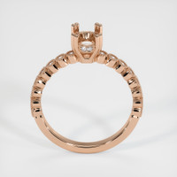 18K Rose Gold Antique Style Ring Setting Image