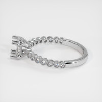 10K White Gold Antique Style Ring Setting Image