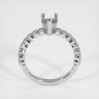 18K White Gold Antique Style Ring Setting Image