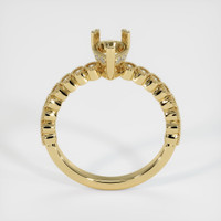 14K Yellow Gold Antique Style Ring Setting Image
