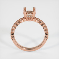 14K Rose Gold Antique Style Ring Setting Image