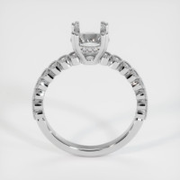 14K White Gold Antique Style Ring Setting Image