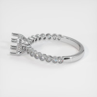 18K White Gold Antique Style Ring Setting Image