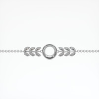 18K White Gold Bezel Bracelet Setting Video