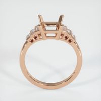18K Rose Gold Antique Style Ring Setting Image