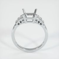 18K White Gold Antique Style Ring Setting Image
