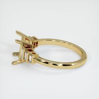 14K Yellow Gold Antique Style Ring Setting Image