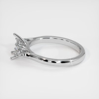18K White Gold Accent Stones Ring Setting Image