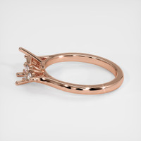 14K Rose Gold Accent Stones Ring Setting Image